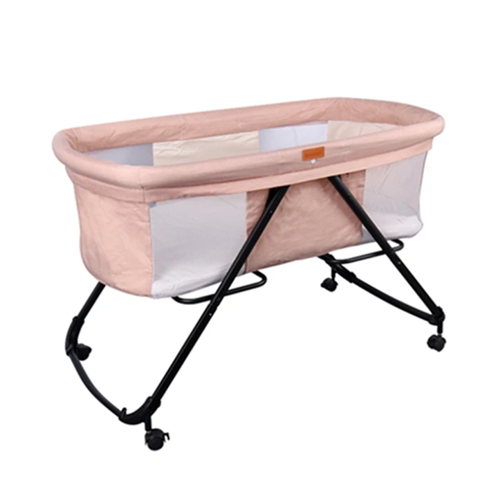 mesh baby cot