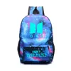 New Style Kpop BTS Merch Backpack Bulletproof Junior School Bag Army Luminous Bangtan Boys Backpack