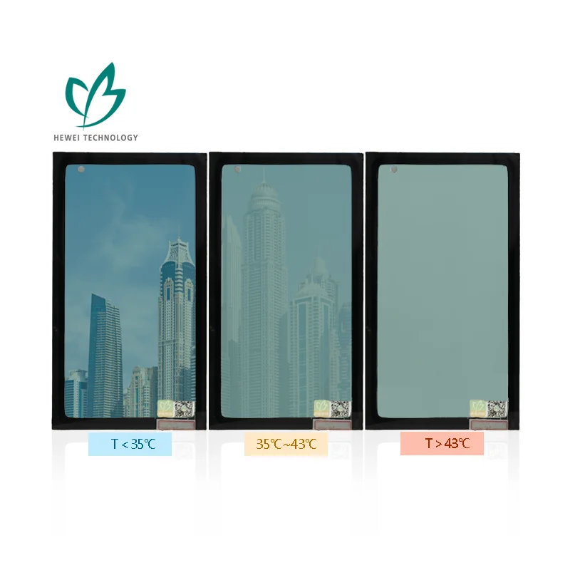 
HEWEI High quality Switchable Heat Absorbing Sun Shading Toughed Glass for Skylight 