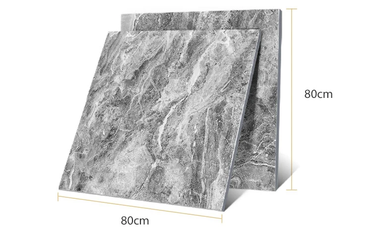 Wholesale Custom Bathroom gray tiles polished porcelain tile glazed floor tile