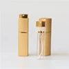 The latest twist refillable bottle large capacity aluminum perfume atomizer