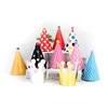 Custom kids birthday hats cartoon decoration party paper hats party supplies