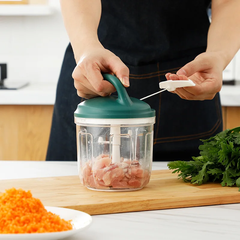 2020 Kitchen Tool Manual Food Chopper For Vegetable Fruits Hand Pull
