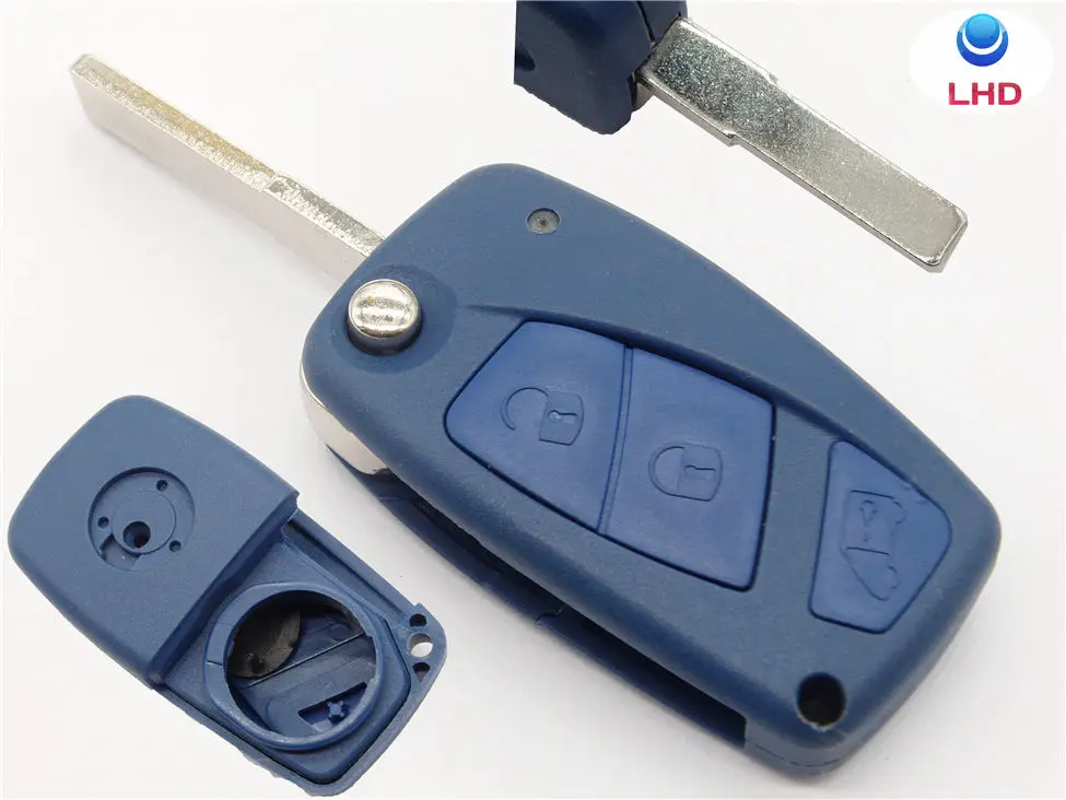 3 Button Push Start Flip Key Case Cover for Fiat Ducato 500 500L Panda  Grande Punto Key Shell Holder Protector Car Accessories - AliExpress