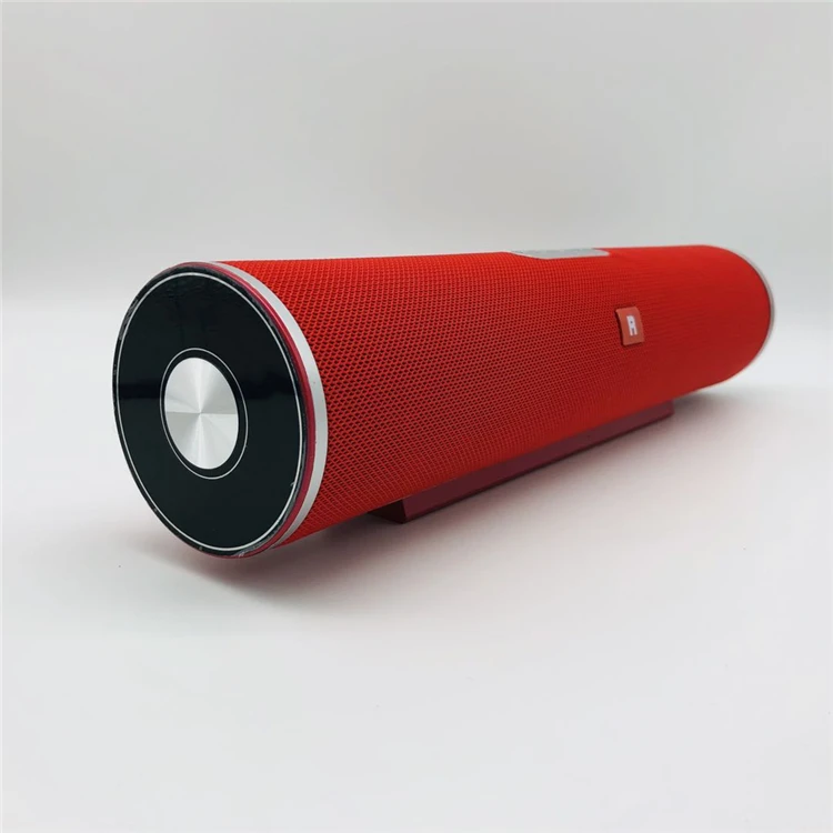New design cheap price long stripe hands-free blue tooth speaker with multi functional microphone - ANKUX.COM