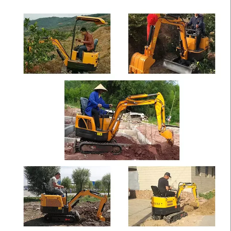Mini bagger digger micro excavator with import diesel engine  