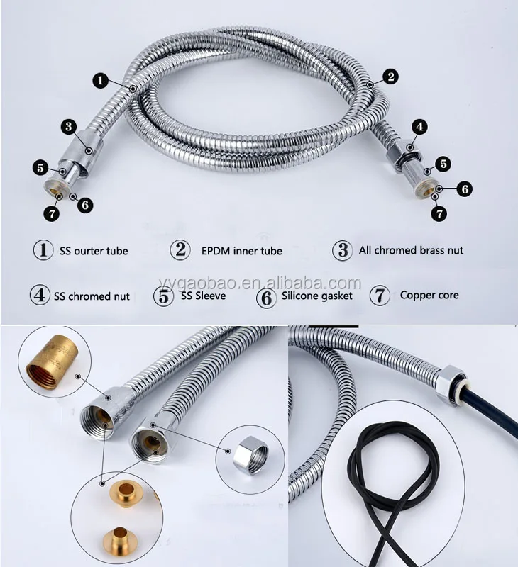 Xtralong Flexible Handheld Extension Shower Hose Sink Hose With