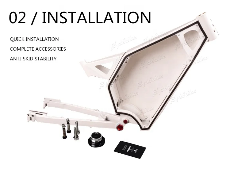 enduro e bike frame