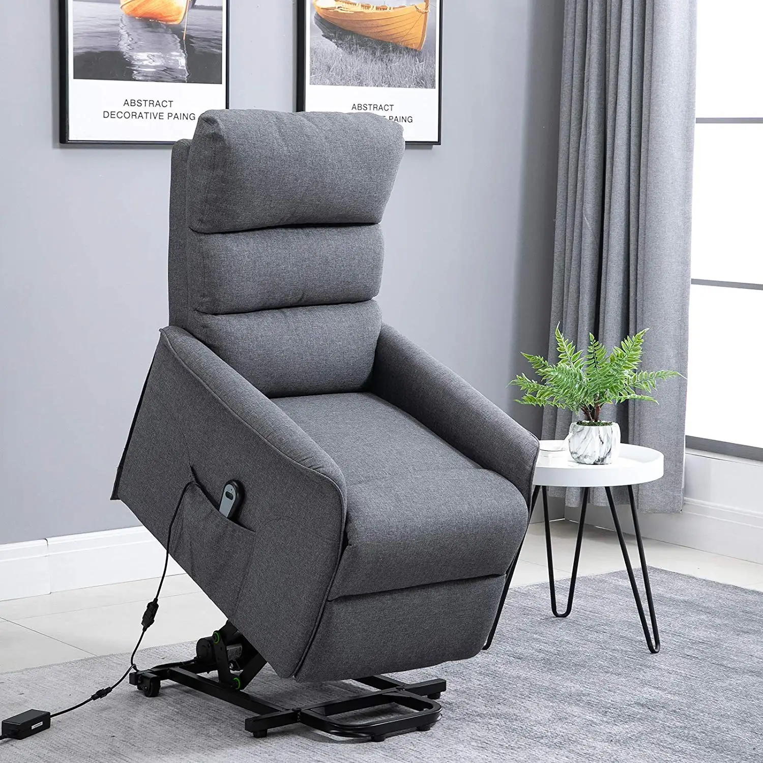 Geeksofa Zoy Motorized Recliner Chair Power Lift Silla Reclinable