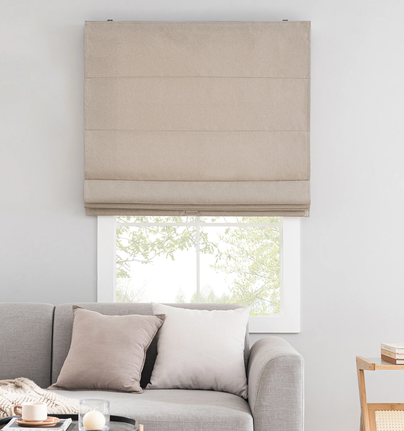 Roman Shades For Windows Cordless,Fabric Roman Window Shades For