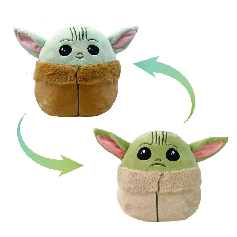 New Arrival Creative Flip Yoda Toys Soft Stuffed Custom Yoda Baby