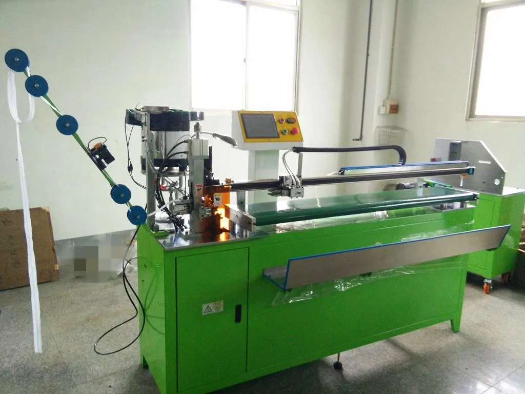 Auto Slider Inserting And Cutting Combined Luggage Zipper Machine Buy
