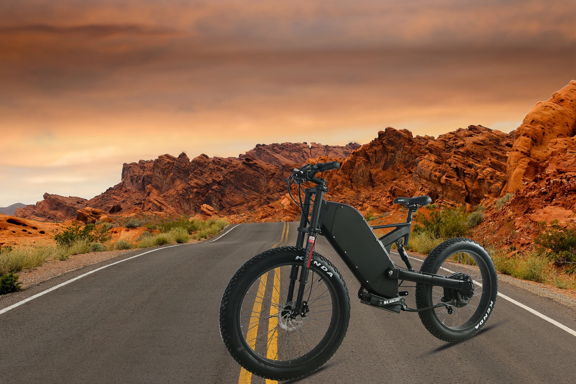 Richbit — Vélo De Route Électrique Furtif Super Puissant,2020 W,Vélo De 3000w,Le Plus Rapide En