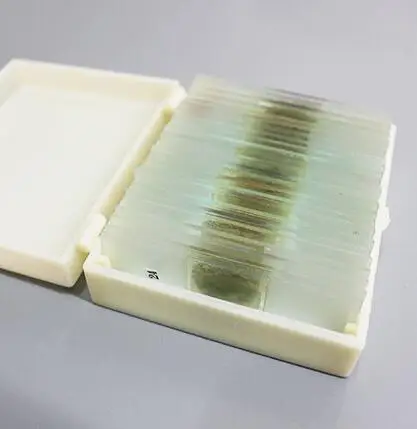 Geography Educational Mineral Thin Section 24 Pcs Prepared Microscope Slides Set
