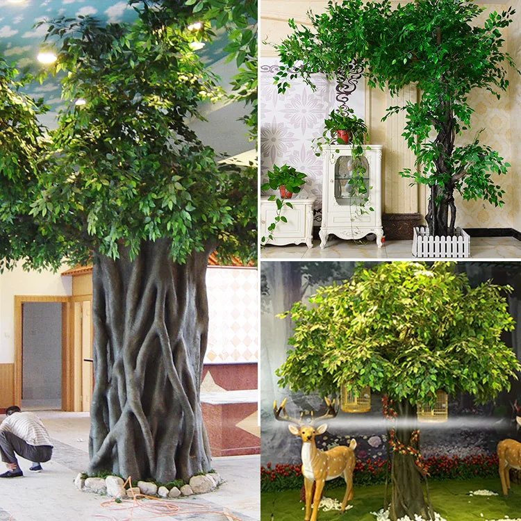 Large Outdoor Artificial Green Banyan Banian Trees Landscape Buy
