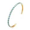 100% Handmade women jewelry pentagon enamel 925 sterling silver gold cuff bangle bracelet