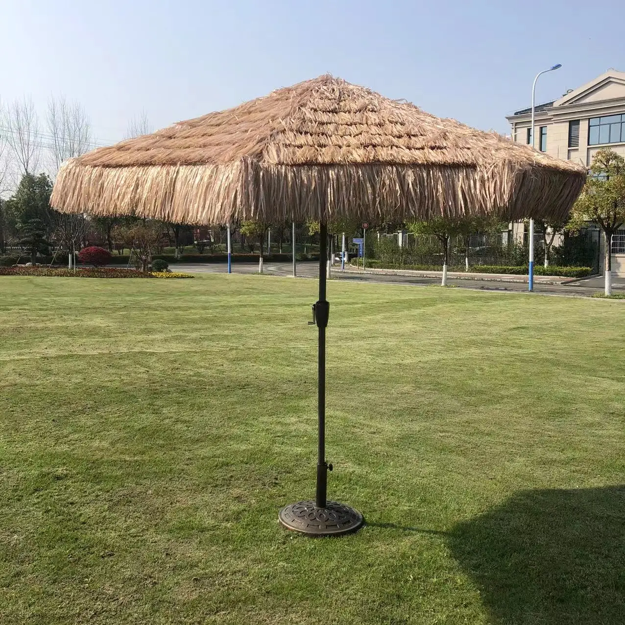 Wholesale Customized Palapa Hawaiian Straw Parasols Tiki Hut Sun Garden ...