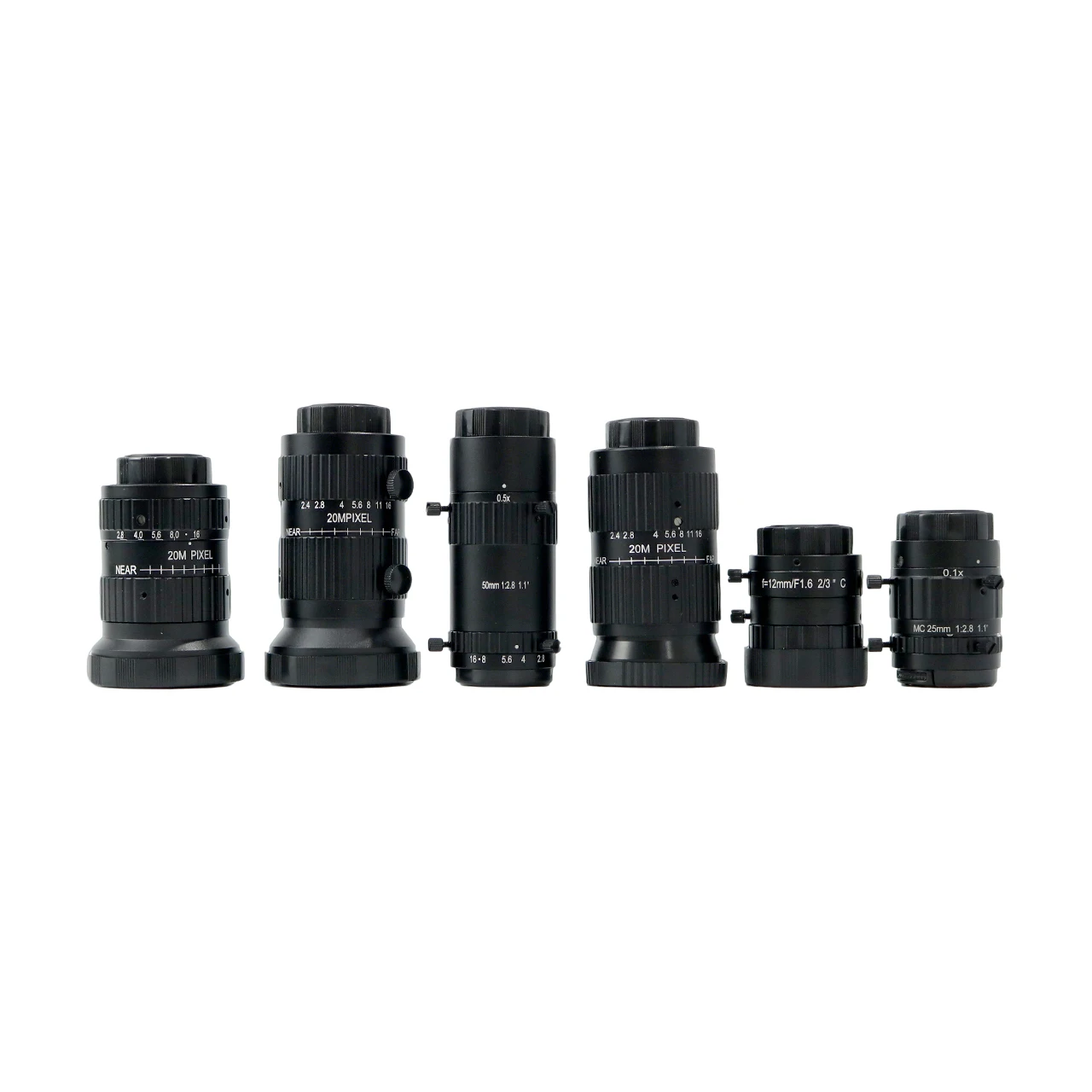 product 5m 10m 20m low distortion large aperture prime lens used for visual industrial cameras image stabilization-2