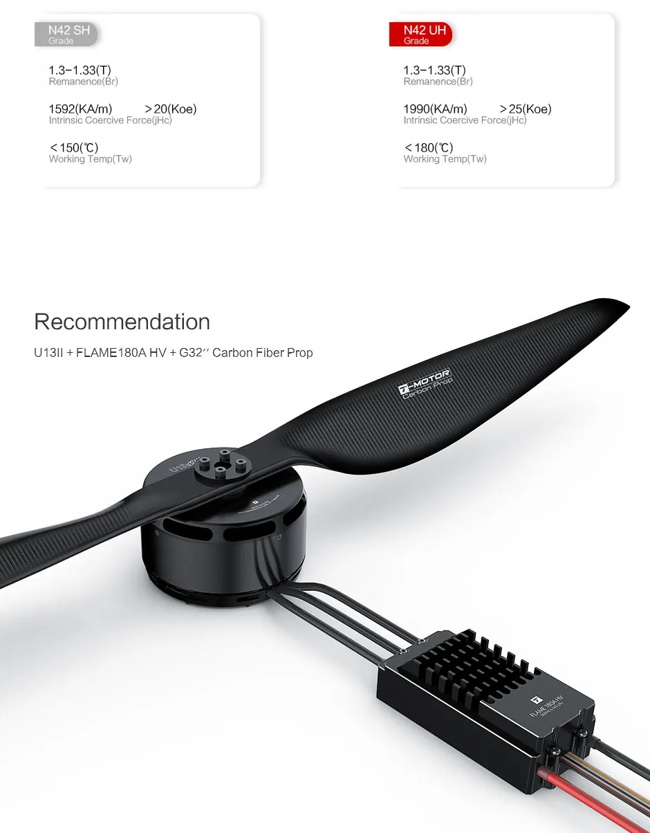 Tmotor High Power Heavy Lift Brushless Motor For Drone Quadcopter