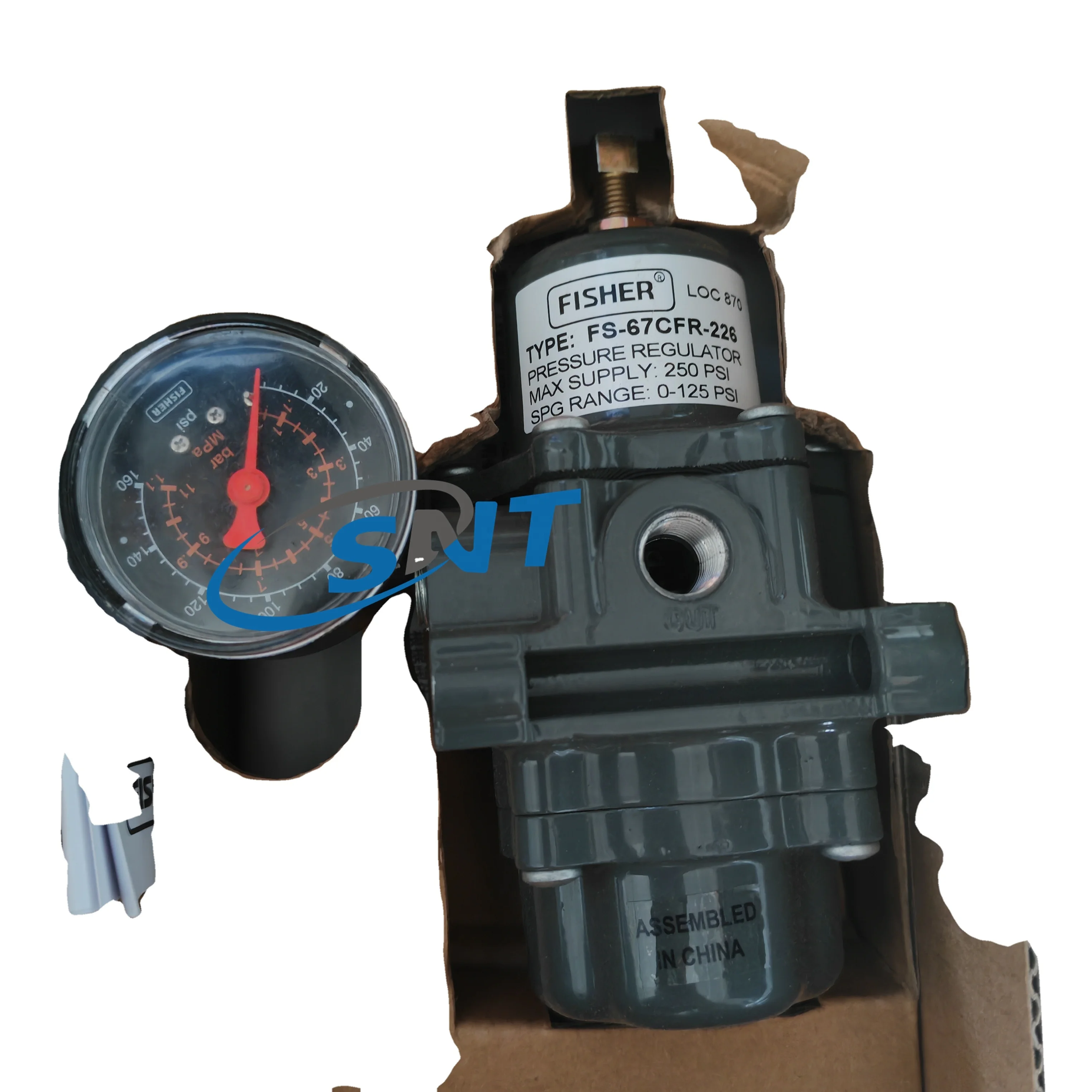 Original Emerson Fisher Fs67cfr239 Fisher 67cfr Series Pressure Regulator Pneumatic Regulator