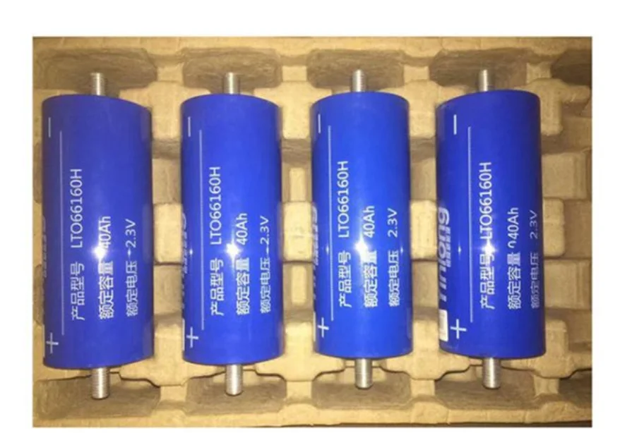 LTO66160H 2.3V 40Ah Cylindrica  LTO Lithium Titanate Battery 66160 From Yinlong factory