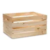 Open Wooden Crate stock illustration