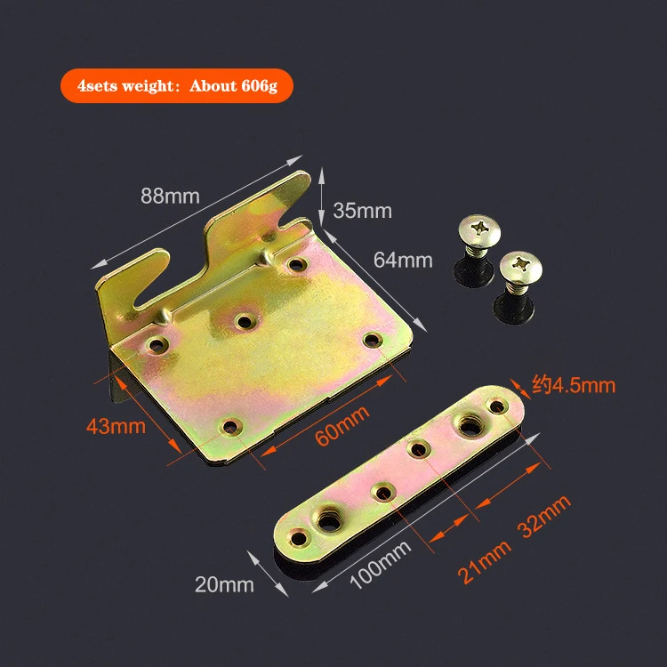 Oem Custom Bed Hardware Fittings Vt14.087 Buy Bed Hardware Fittings