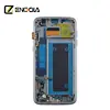 Rich experience mobile phone supplier for Samsung s7 edge display screen lcd touch with frame