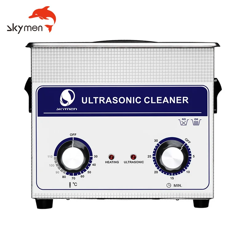 Machanical Heater SS Diamonds Ultrasonic Cleaner Skymen JP-020 3.2L