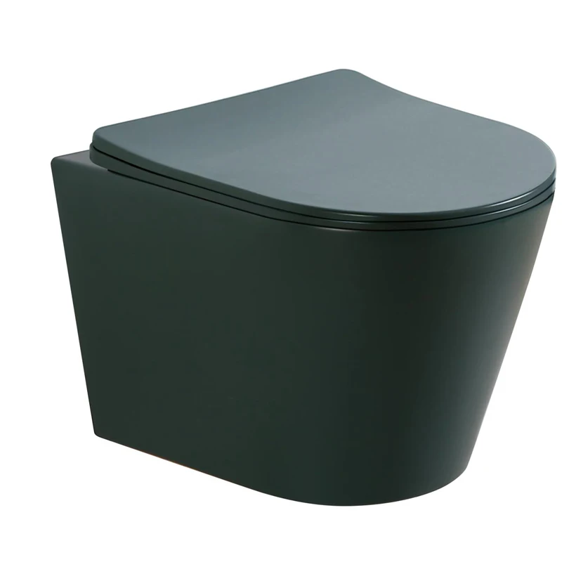 Struktur Wand Hing Wc Mit Slim-line Sitz Siphon Rohr Wc Wasser Bidet