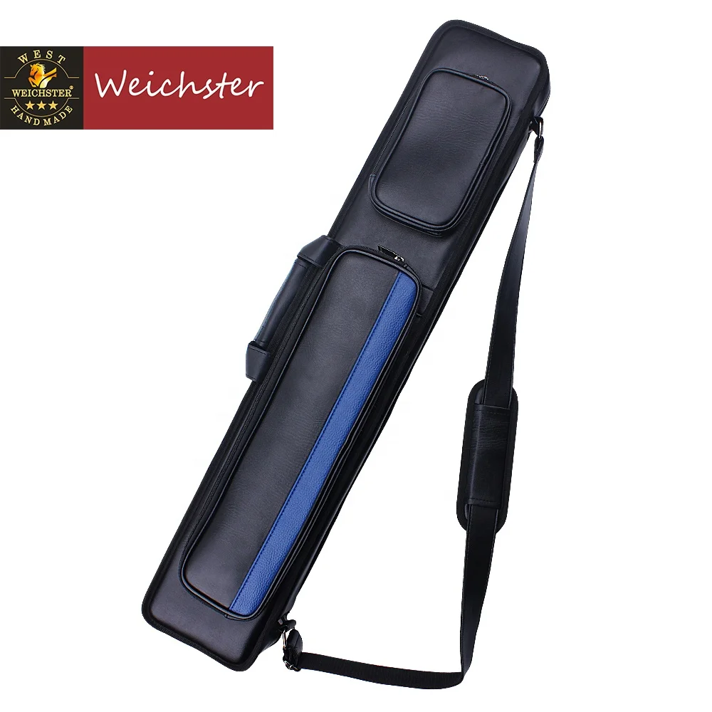Pool Cue Case 4x5, Pool Cue Carrying Case Soft Padded