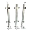 Stainless steel glass handrail hardware stair railing post