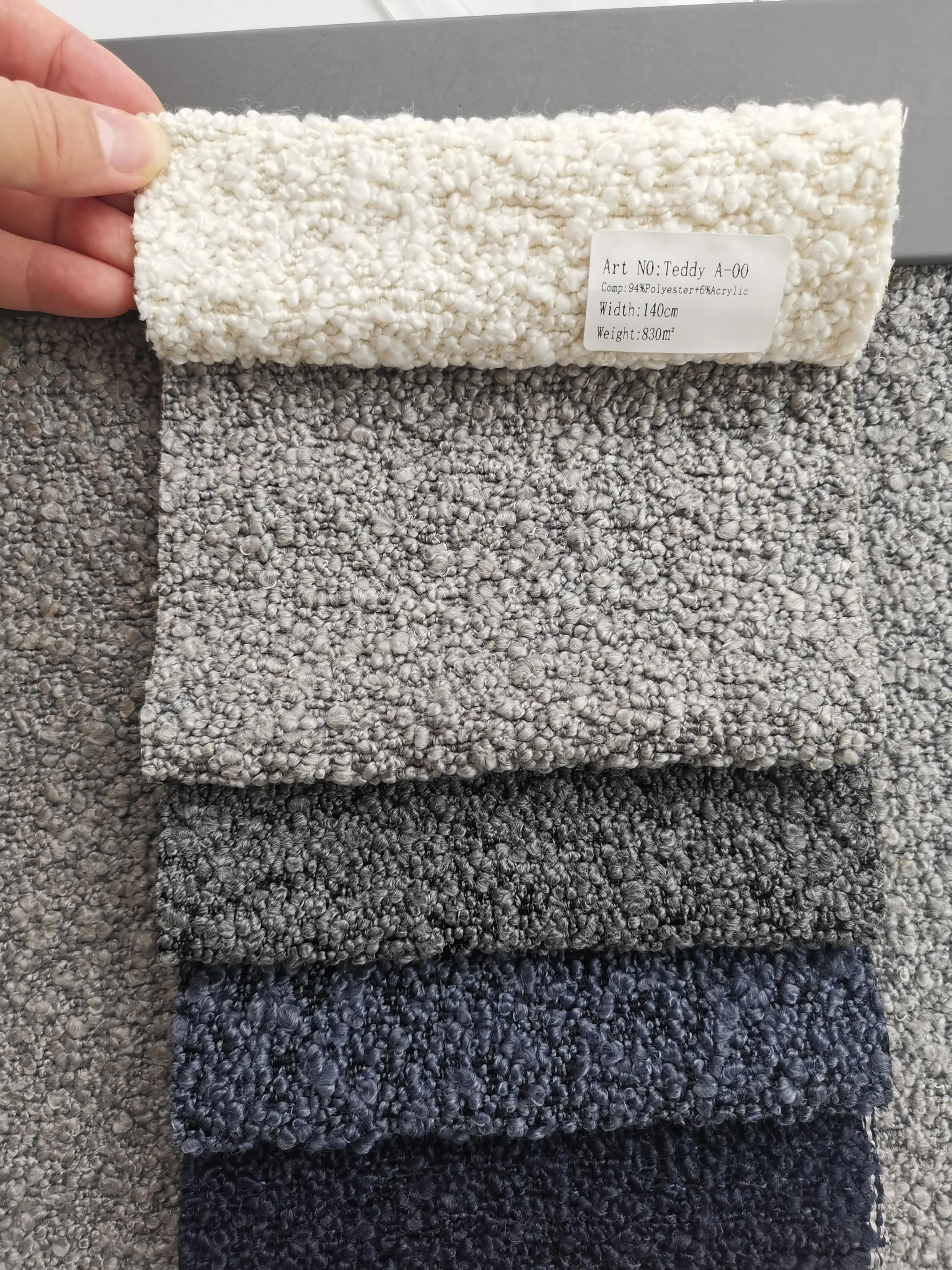 Top Sale Wholesale Guaranteed Quality Worsted 94 Polyester+6acrylic