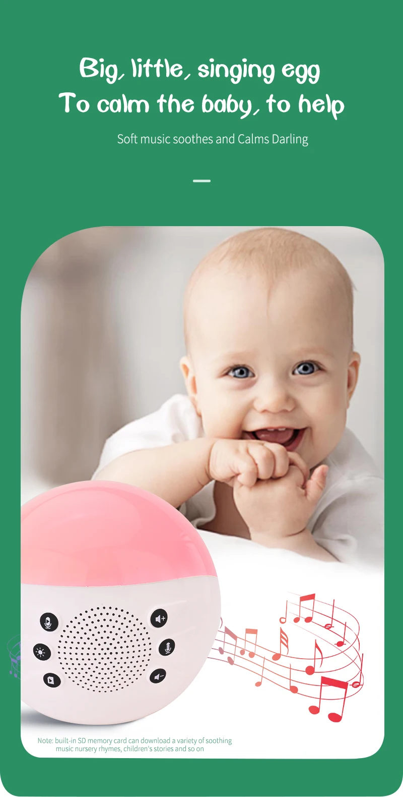 High Quality Newest Baby Sleep Aid Sound Light Box K4 From Esys Buy