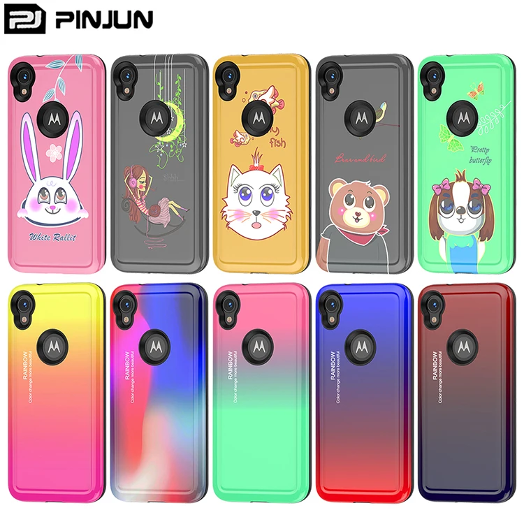 uv 颜色为 moto e6 打印自定义手机壳