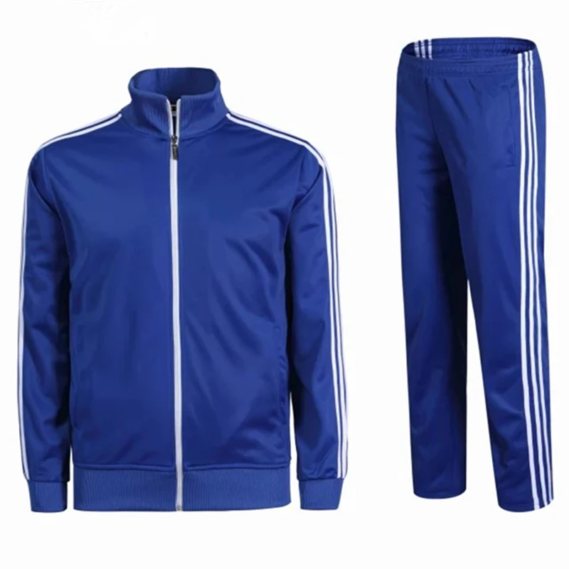 Custom Tracksuit For Men Football Polyester fiber Futbol Running Jackets Tracksuit