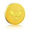 High quality Qustom Enamel Souvenir 1986 American Silver Dollar Metal American Gold Eagle Coin Craft