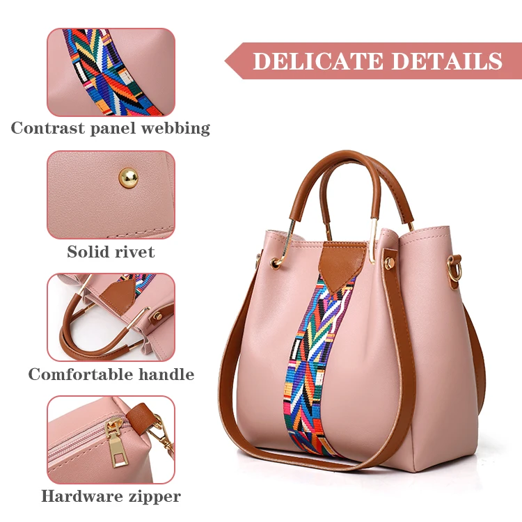 Fashion Cheap Price Lady Handbag Women Bag sets PU Handbags 4 Pcs in 1 Set