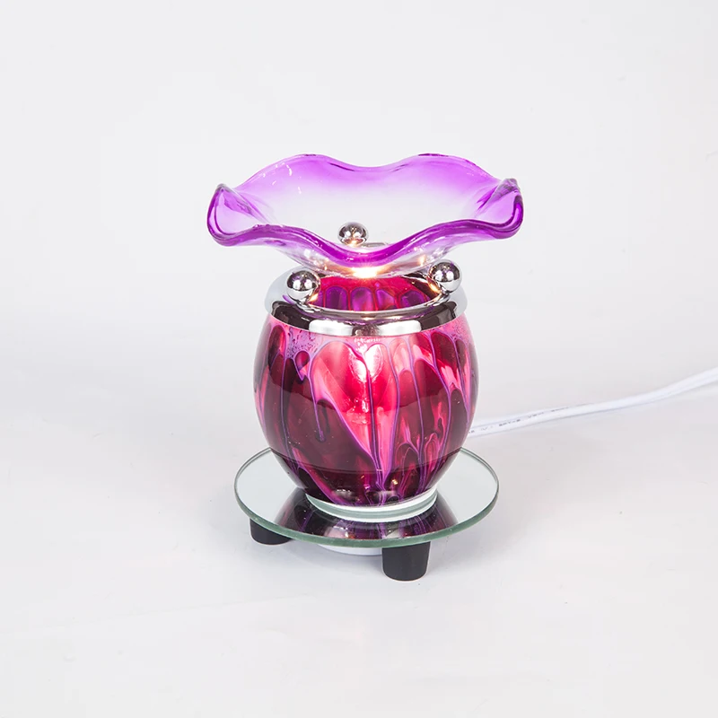 Sell Well Electric Incense Burner Fluid Glass Oil Warmer Fragrance Lamp