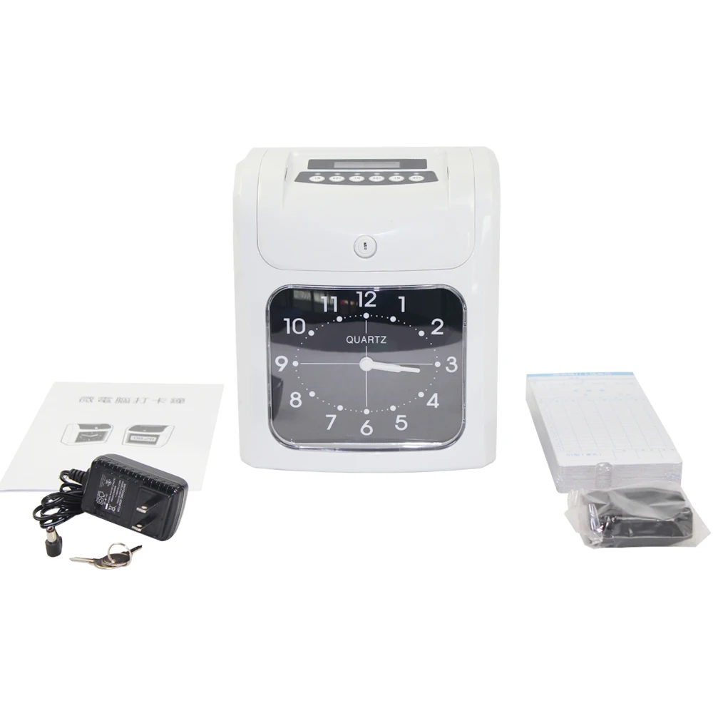 Check In Punch Card Clock Electronic Time Recorder W960 Attendance