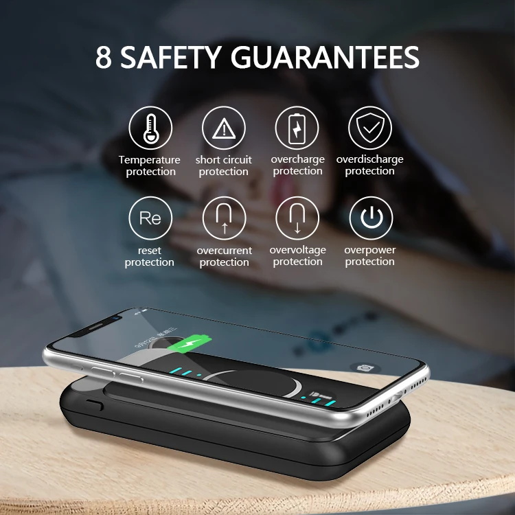 Dual Wireless Charger 2020 New Multifunctional Power Bank Factory Wholesale Iphone Dual Wireless Charger - ANKUX.COM