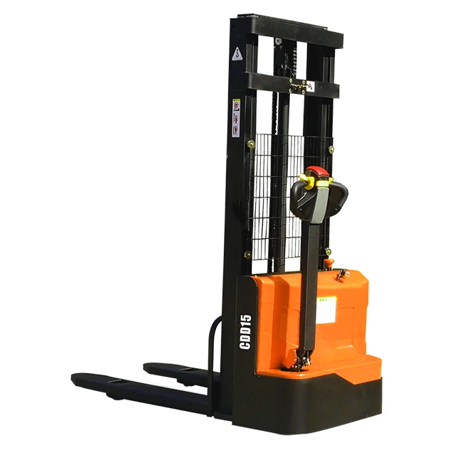 Cdd12/15 Electric Pallet Stacker From China New Condition With High ...