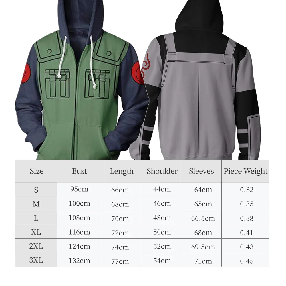 Logo Custom Oversize S3xl Naruto Hoodie High Quality Men's Crewneck