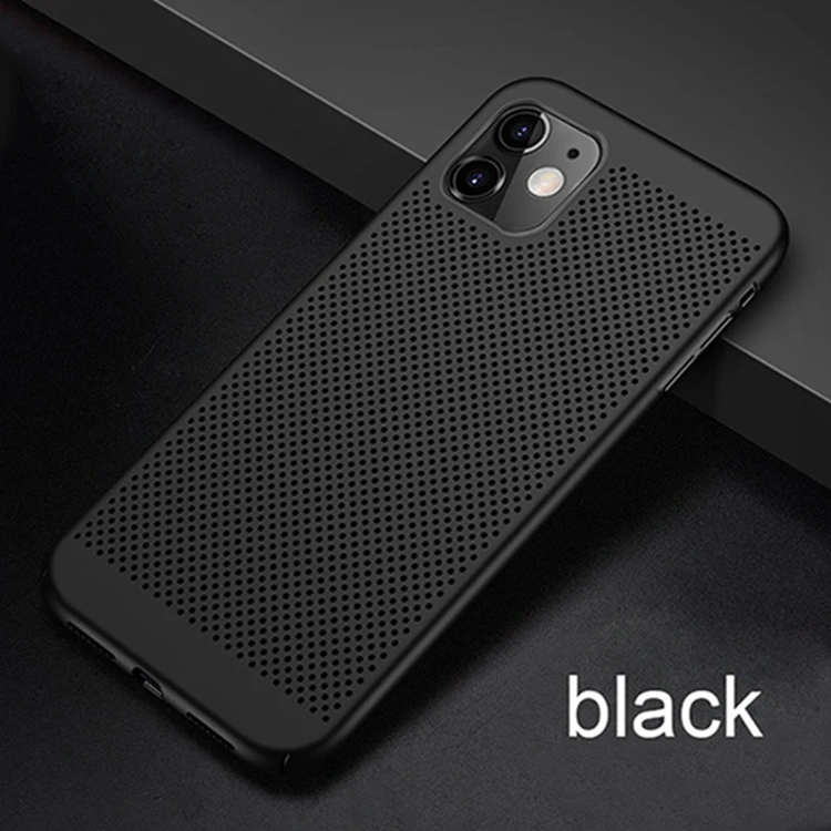 OTAO Heat Dissipation Telefon Phone Case For iPhone 11 Pro Max X XS XR 7 8 6s Plus Ultra Thin PC Matte Mobile Phone Shell Cover
