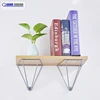 OEM Custom art style support Wall Mounted Shelf Hardware for decorative