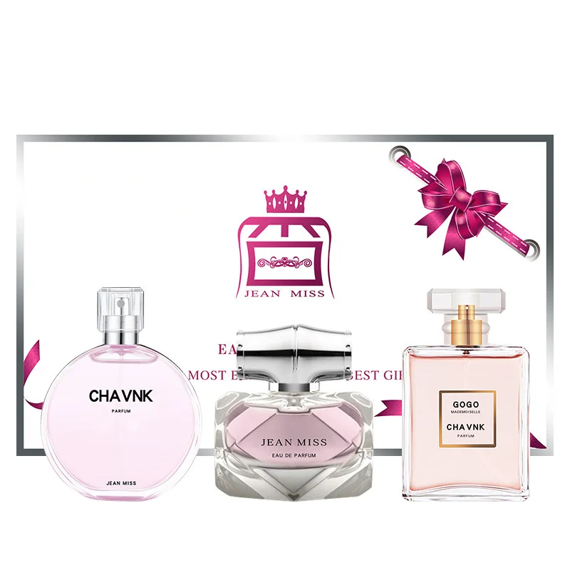  50ml *3 pcs Home Eau de Toilette Spray Women's Parfum
