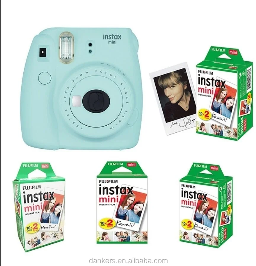 Verrast aangrenzend eigenaar Fujifilm Instax Mini 8 Film For Fuji Instax I Mini 7s 8 9 70 25 50s 90  Instant Photo Camera Share Sp-1 Sp-2 White Film - Buy Fujifilm,Instax Mini  8,Fuji Instax I