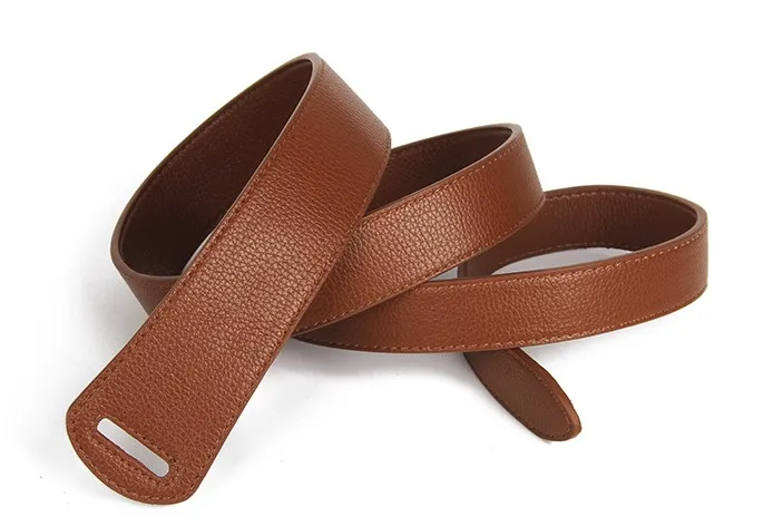 女士豪华女用腰带红色蝴蝶结设计薄款pu皮革牛仔裤束带圈皮带棕色