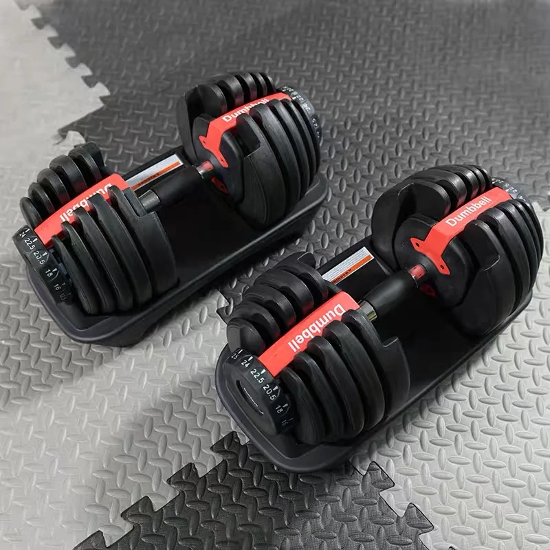 Wholesale competitive price adjustable dumbbell set for bodybuilding sports equipment