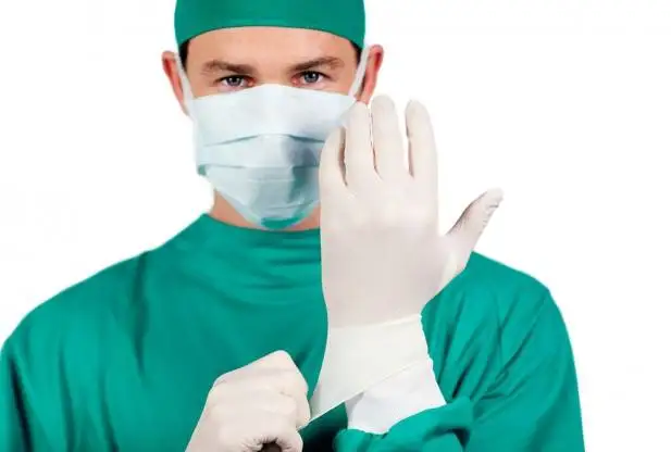 2020 CE FDA disposable Safety PVC Medical powder-free Nitrile gloves, Natural Latex Medical Examination InStock Nitrile gloves